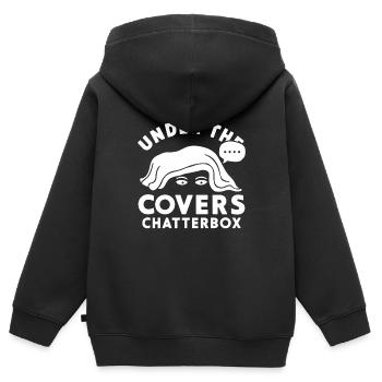 Sprechen Im Schlaf, Somniloquy, Sprechen Im - Kinder Premium Organic Zip Hoodie - Schwarz - Hinten - AI Model Kid Male (0cm)