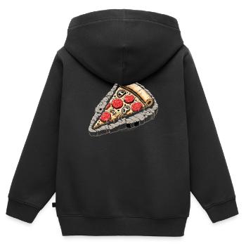 Fossil Hunter, Fossil Hunter, Paleontologist - Kids Premium Organic Zip-up Hoodie - black - Back - AI Model Kid Male (0cm)