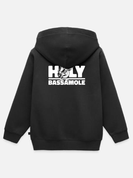 Bassist Bass Guitar Bass Player - Kids Premium Organic Zip-up Hoodie - black