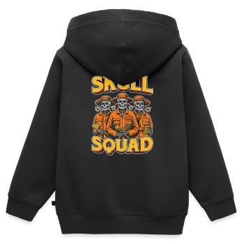 Imker Bienenzüchter - Kinder Premium Organic Zip Hoodie - Schwarz - Hinten - AI Model Kid Male (0cm)