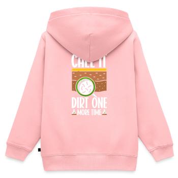 Soil Scientist Agricultural Scientist - Kids Premium Organic Zip-up Hoodie - rose - Back - AI Model Kid Female (0cm)