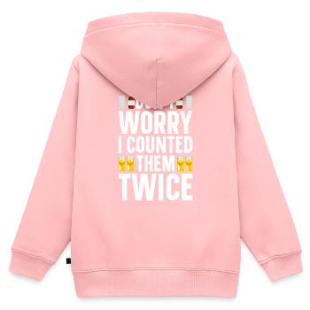 Pharmazeutischer Assistent Pharmazie Techniker - Kinder Premium Organic Zip Hoodie - Rosa - Hinten - AI Model Kid Female (0cm)