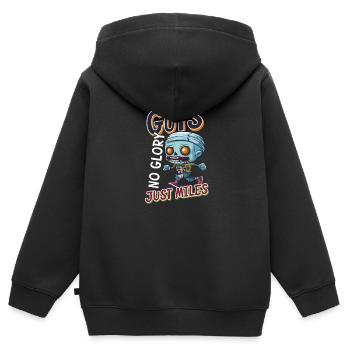Halloween Runner No Guts, No Glory, Just Miles - Kids Premium Organic Zip-up Hoodie - black - Back - AI Model Kid Male (0cm)