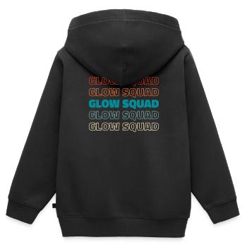 Baumeister Kader - Kinder Premium Organic Zip Hoodie - Schwarz - Hinten - AI Model Kid Male (0cm)