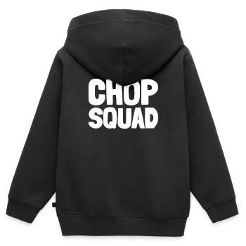 Klimaforscher Kader - Kinder Premium Organic Zip Hoodie - Schwarz - Hinten - AI Model Kid Male (0cm)