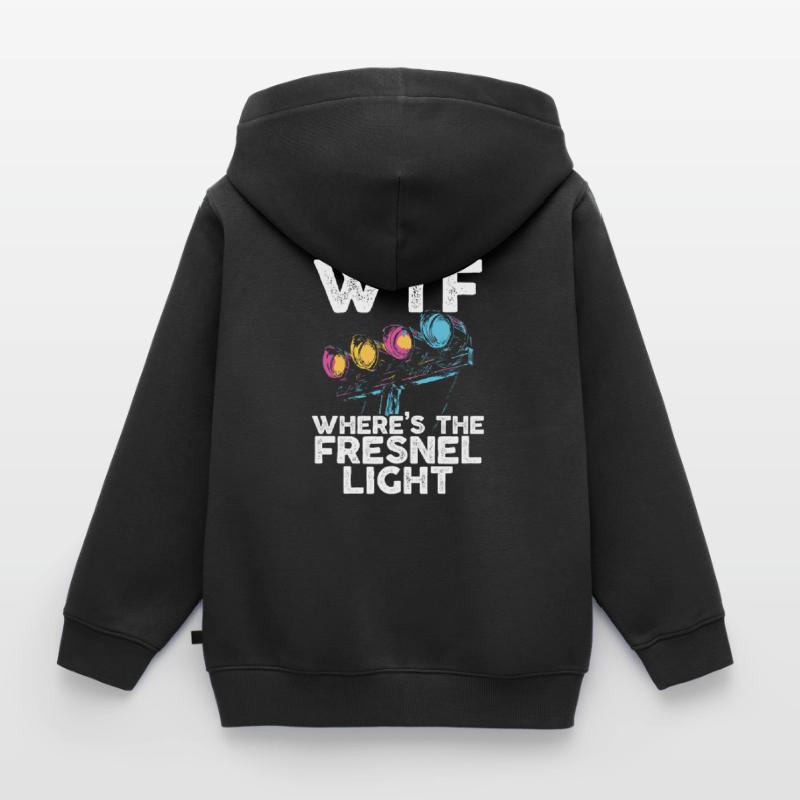 Lighting Technician Lighting Technician Lighting Technology Kids Premium Organic Zip-up Hoodie