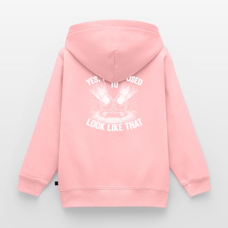 Technicien d’éclairage Technicien d’éclairage Technique d’éclairage Sweat Premium à capuche zippé enfant bio