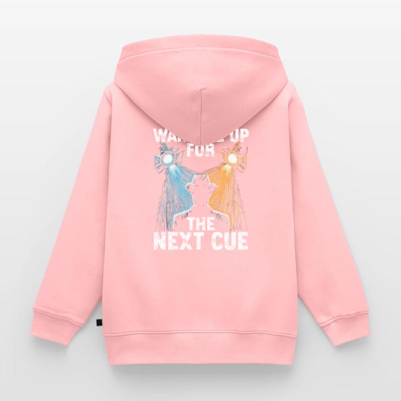 Lighting technician Lighting technician Lighting technology Kids Premium Organic Zip-up Hoodie