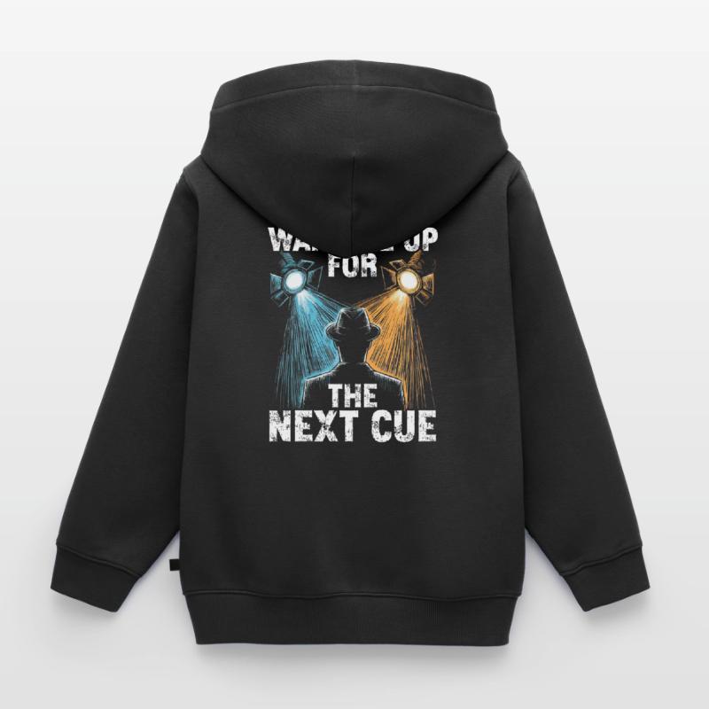 Lighting technician Lighting technician Lighting technology Kids Premium Organic Zip-up Hoodie