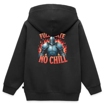 Larp Live-action-rollenspiel-spiel Fantasy Combat - Kinder Premium Organic Zip Hoodie - Schwarz - Hinten - AI Model Kid Male (0cm)