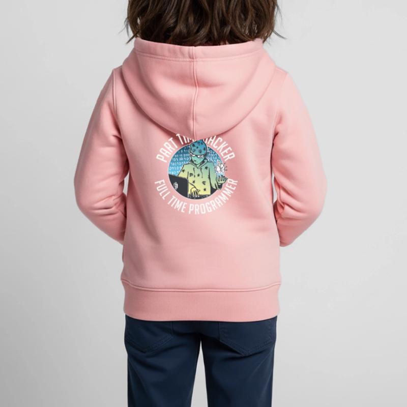 Programmierer Coder Software Entwickler Kinder Premium Organic Zip Hoodie