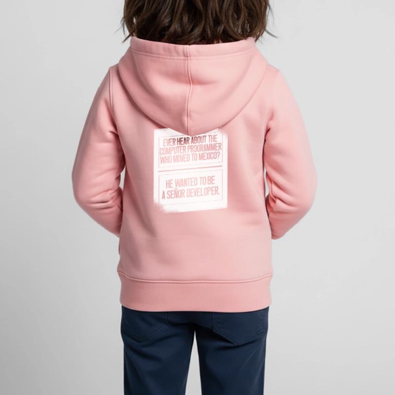 Programmierer Coder Software Entwickler Kinder Premium Organic Zip Hoodie