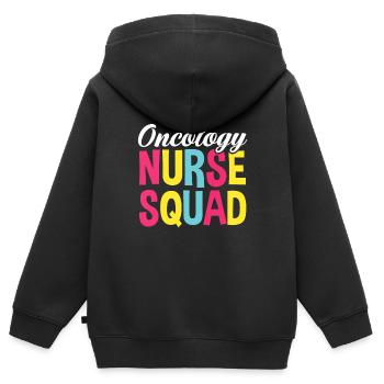 Krankenschwester Pfleger Krankenpfleger - Kinder Premium Organic Zip Hoodie - Schwarz - Hinten - AI Model Kid Male (0cm)