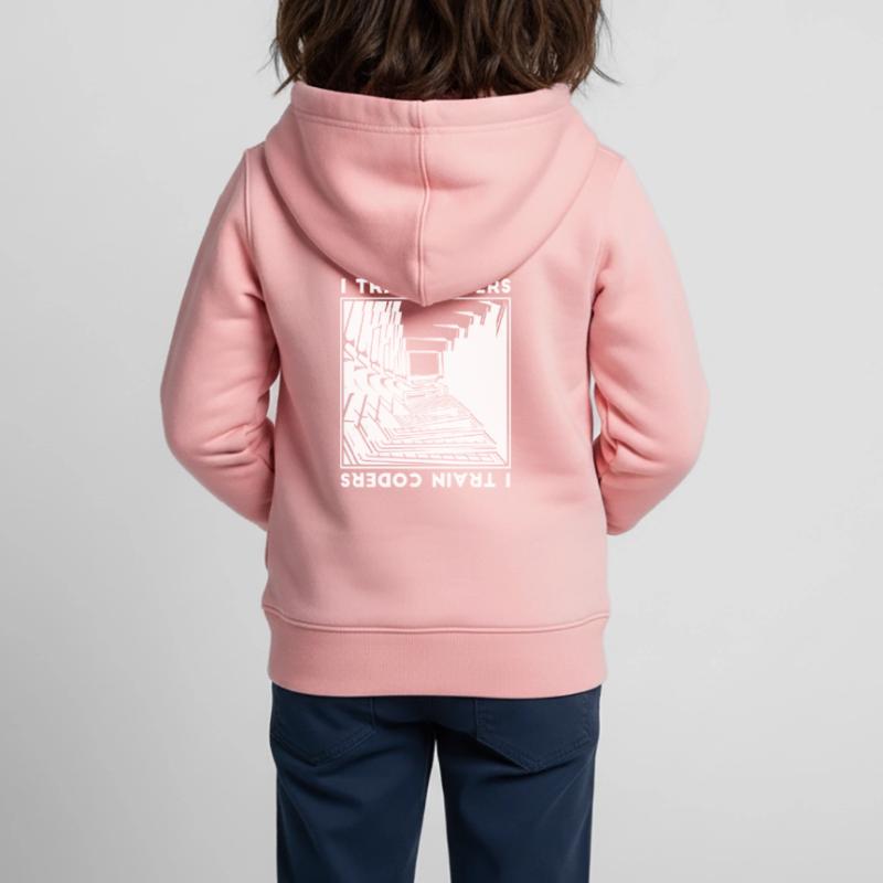 Entwickler Coder Programmierer Rechner Kinder Premium Organic Zip Hoodie