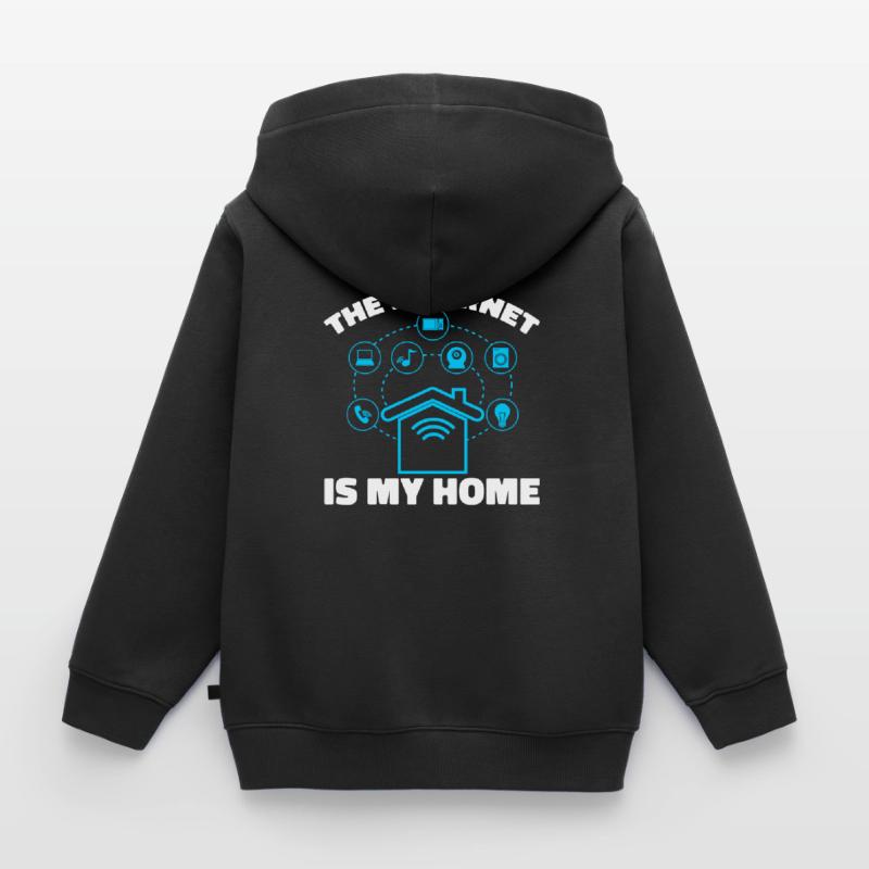 Web Developer Web Developer Cool Kids Premium Organic Zip-up Hoodie