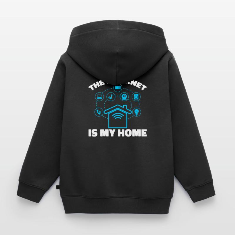 Web Developer Web Developer Cool Kids Premium Organic Zip-up Hoodie