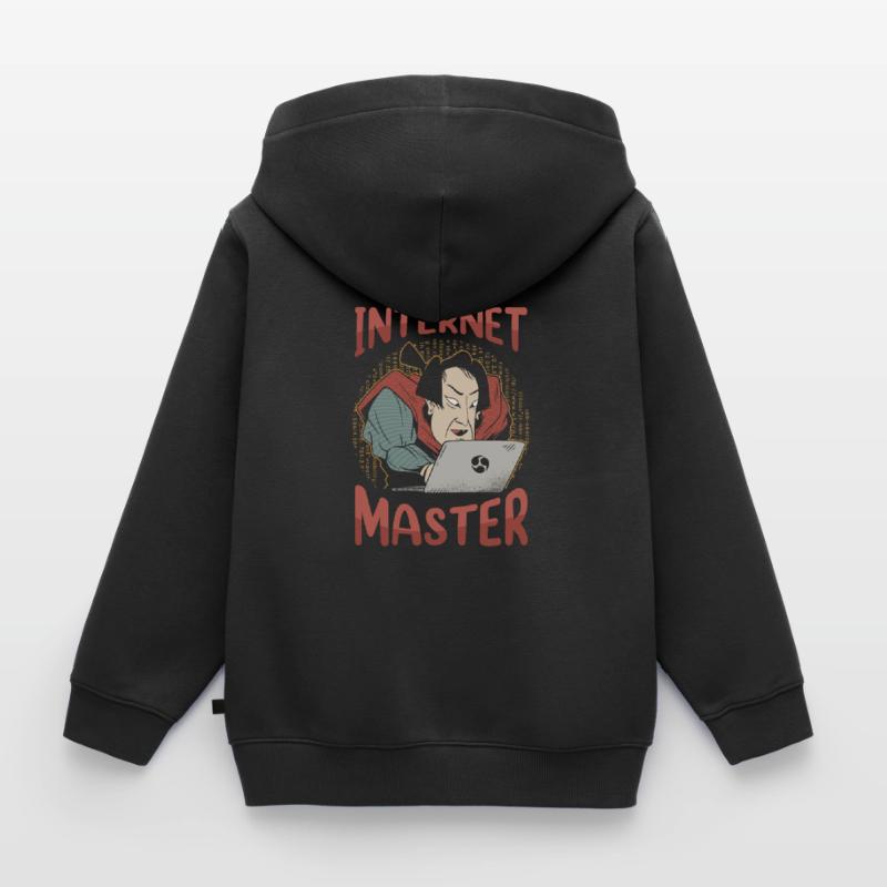 Web Developer Web Developer Master Kids Premium Organic Zip-up Hoodie