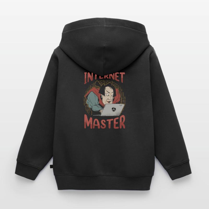 Web Developer Web Developer Master Kids Premium Organic Zip-up Hoodie