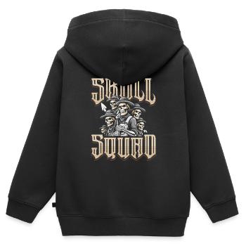 Farmer Farmer - Kids Premium Organic Zip-up Hoodie - black - Back - AI Model Kid Male (0cm)