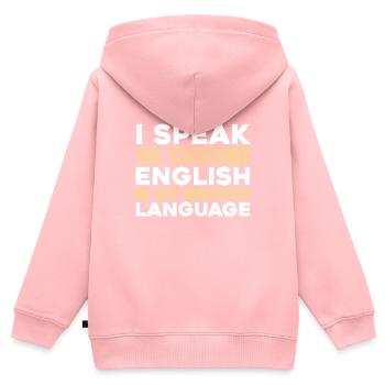 Emergency Call Control Center Operations Center - Kids Premium Organic Zip-up Hoodie - rose - Back - AI Model Kid Female (0cm)