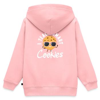 Lustiges Lehrer Lehrerinnen Geschenk - Kinder Premium Organic Zip Hoodie - Rosa - Hinten - AI Model Kid Female (0cm)