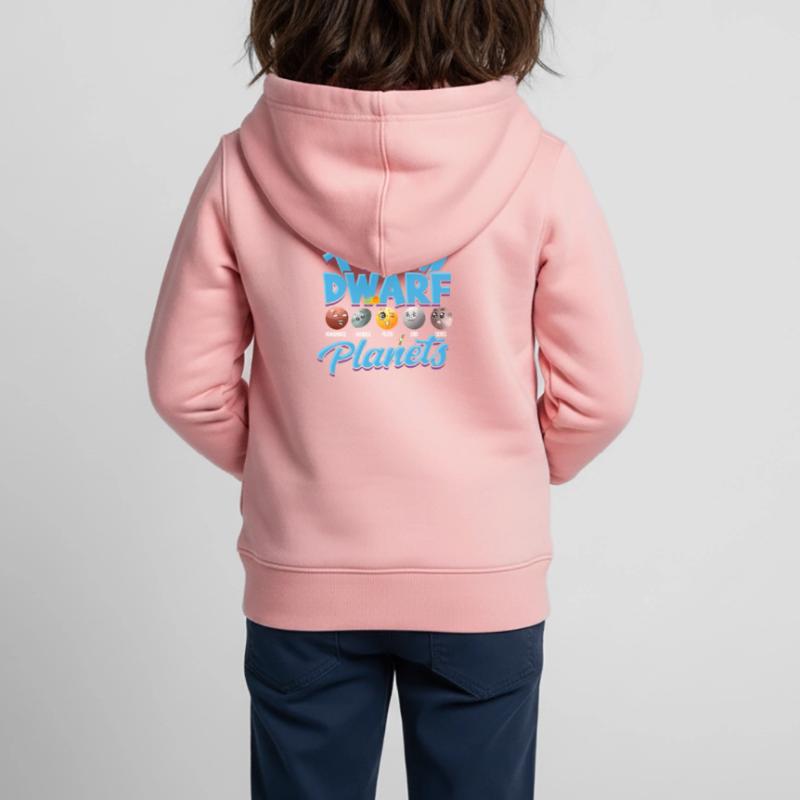 Team dwarf planets makemake haumea pluto eris - Kids Premium Organic Zip-up Hoodie
