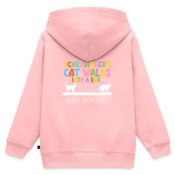 Quantum Physics Physics Physicist science quantum - Kids Premium Organic Zip-up Hoodie - rose - Back - AI Model Kid Female (0cm)