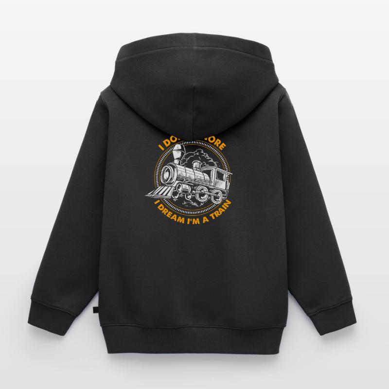 Model Railway Model Making Model Maker Kids Premium Organic Zip-up Hoodie