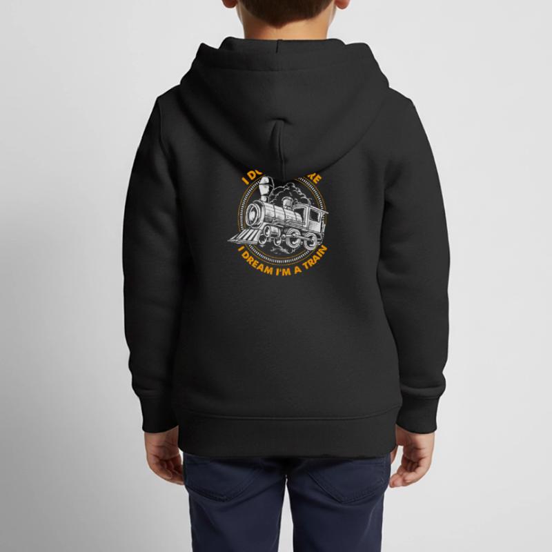 Model Railway Model Making Model Maker Kids Premium Organic Zip-up Hoodie