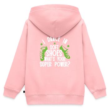 Irish Dance - Kids Premium Organic Zip-up Hoodie - rose - Back - AI Model Kid Female (0cm)