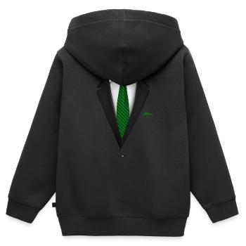 Tuxedo with a Tie For Weddings And Special - Kids Premium Organic Zip-up Hoodie - black - Back - AI Model Kid Male (0cm)