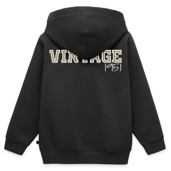 Vintage 1951 Original 1951 Rétro 1951 Cadeau 1951 - Sweat Premium à capuche zippé enfant bio - noir - Dos - AI Model Kid Male (0cm)