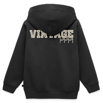 Vintage 1999 Original 1999 Rétro 1999 Cadeau 1999 - Sweat Premium à capuche zippé enfant bio - noir - Dos - AI Model Kid Male (0cm)