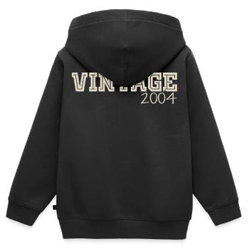Jahrgang 2004 Original 2004 Retro 2004 Geschenk 2004 - Kinder Premium Organic Zip Hoodie - Schwarz - Hinten - AI Model Kid Male (0cm)