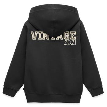 Jahrgang 2021 Original 2021 Retro 2021 Geschenk 2021 - Kinder Premium Organic Zip Hoodie - Schwarz - Hinten - AI Model Kid Male (0cm)