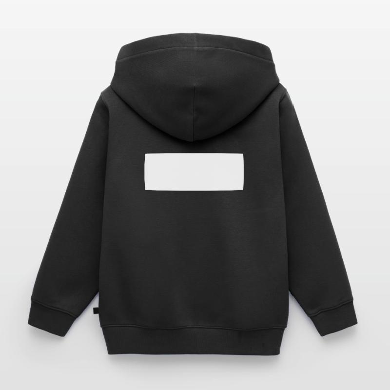 shape rectangle square shape Kids Premium Organic Zip-up Hoodie