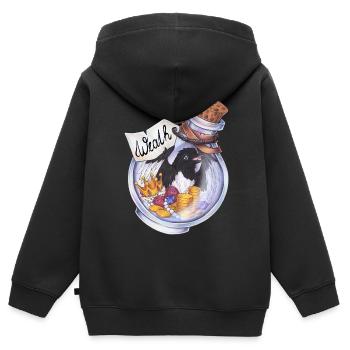 Potion Elster Vogel Münzen Geld Schatz Reichtum - Kinder Premium Organic Zip Hoodie - Schwarz - Hinten - AI Model Kid Male (0cm)