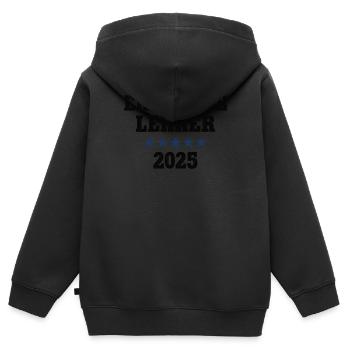 Erdkundelehrer Geografie Geo Erdkunde Lehrer 2025 - Kinder Premium Organic Zip Hoodie - Schwarz - Hinten - AI Model Kid Male (0cm)