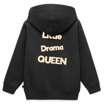 Babysprüche - Kinder Premium Organic Zip Hoodie - Schwarz - Hinten - AI Model Kid Male (0cm)