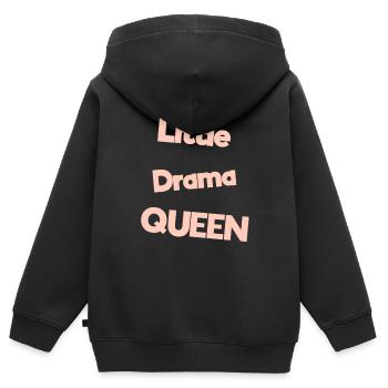 Babysprüche - Kinder Premium Organic Zip Hoodie - Schwarz - Hinten - AI Model Kid Male (0cm)