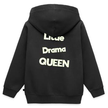 Babysprüche - Kinder Premium Organic Zip Hoodie - Schwarz - Hinten - AI Model Kid Male (0cm)