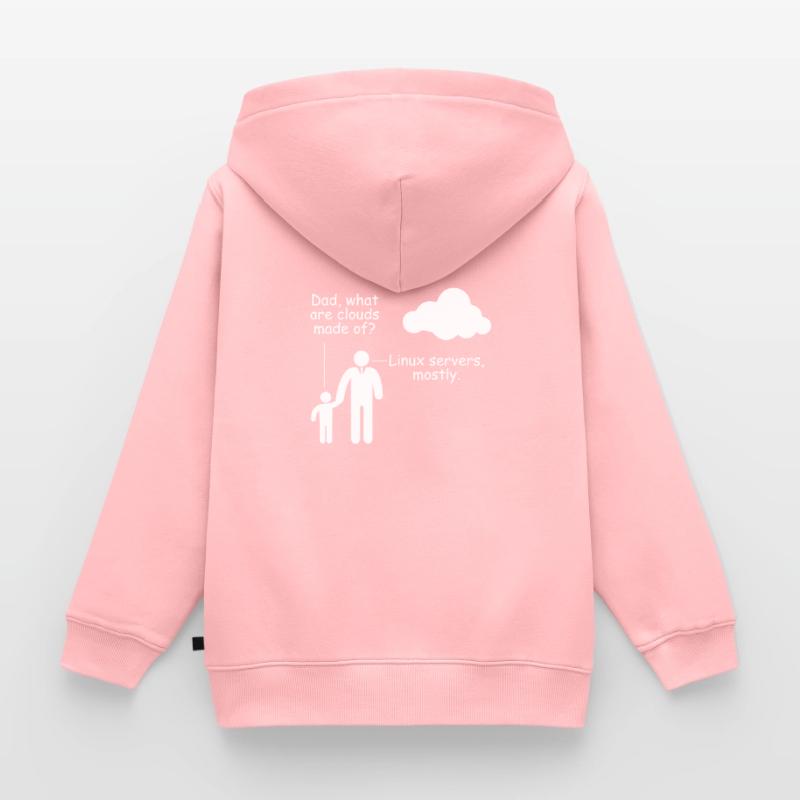 Programmer What Are Cloud's Joke Fun Kids Premium Organic Zip-up Hoodie