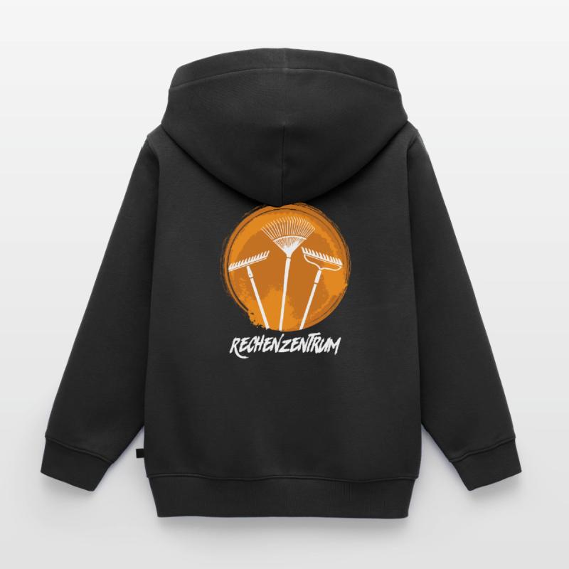 Rechenzentrum Programmierer Coder Informatiker Kinder Premium Organic Zip Hoodie
