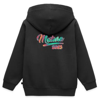 Matura 20203 High School Graduates - Kids Premium Organic Zip-up Hoodie - black - Back - AI Model Kid Male (0cm)