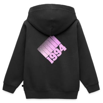 Eltern 1994 - Kinder Premium Organic Zip Hoodie - Schwarz - Hinten - AI Model Kid Male (0cm)