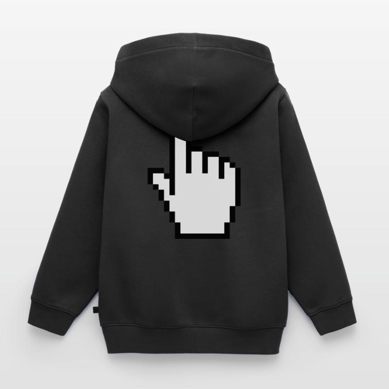pointer / cursor Kinder Premium Organic Zip Hoodie