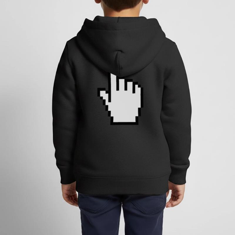 pointer / cursor Kinder Premium Organic Zip Hoodie