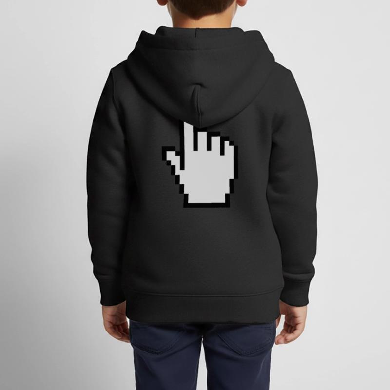 Mouse pointer Kids Premium Organic Zip-up Hoodie