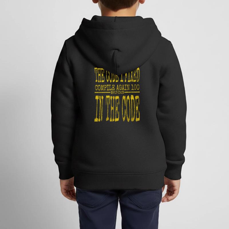 gift idea joke awesome c sharp programming happy Kinder Premium Organic Zip Hoodie