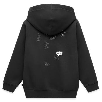 Ameisen - Kinder Premium Organic Zip Hoodie - Schwarz - Hinten - AI Model Kid Male (0cm)